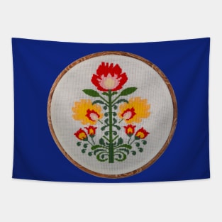 Japan Floral Tapestry