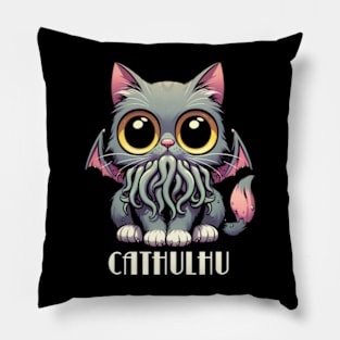 Ethereal Cathulhu Shirt Conquer Fear in Style Pillow