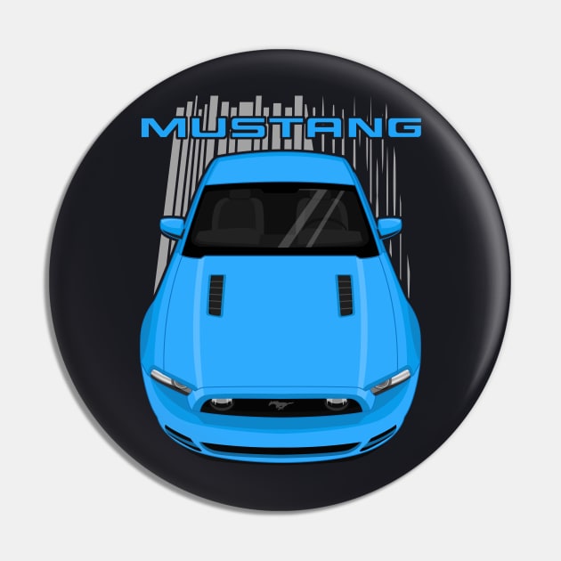 Mustang GT 2013 to 2014 - Grabber Blue Pin by V8social