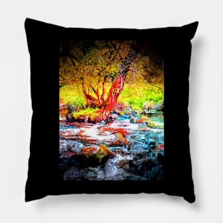 River Mosaic Pillow