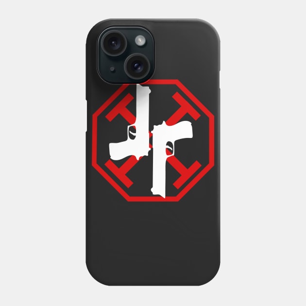 Grammaton Cleric Gun Kata Phone Case by Meta Cortex