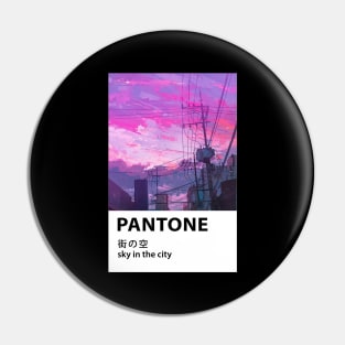 Anime Aesthetic Pantone Pin