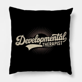Developmental Therapist Early Intervention Therapy Pillow