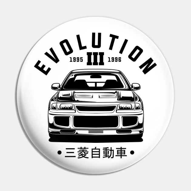 Lancer Evolution 3 Pin by idrdesign