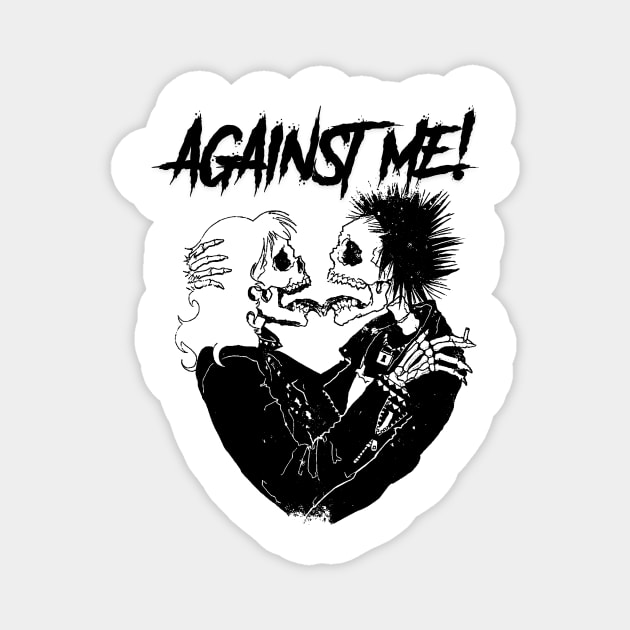 Against Me! Magnet by Yamalube olinya 