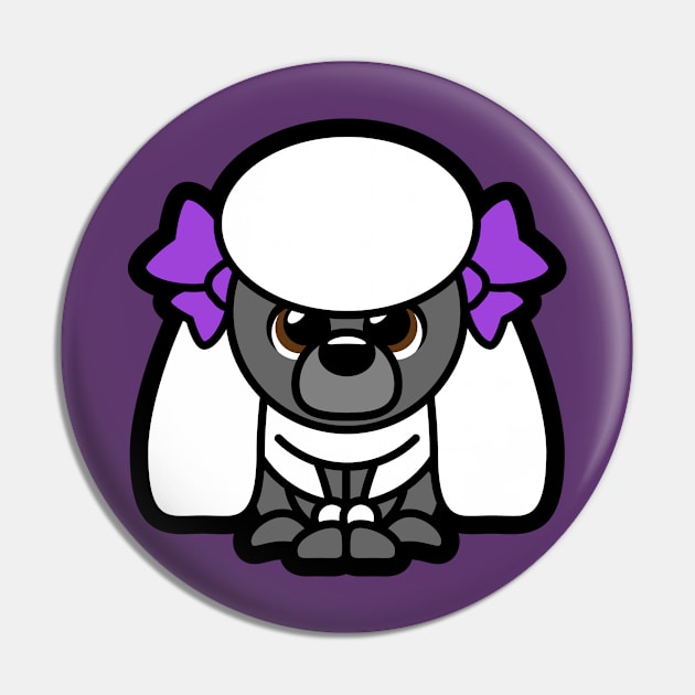 Poodle Tooniefied Pin by Tooniefied