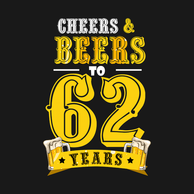 Disover 50th Birthday Beer Lover Cheers and Beers to 50 Years _62 - 50th Birthday Beer Lover Cheers And Bee - T-Shirt