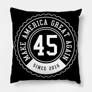 Make America Great Again: Retro Logo Pillow