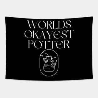 World okayest potter Tapestry