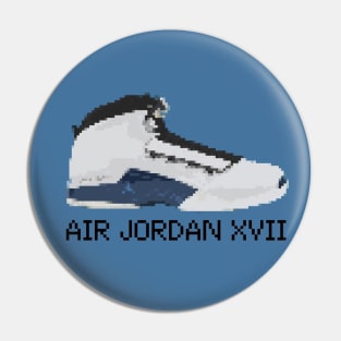 AJ XVII - Pixelated art Pin