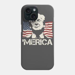 Donald Trump Merica Phone Case