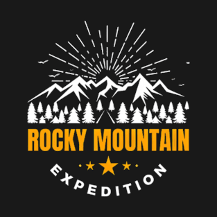 vintage-rocky mountain T-Shirt