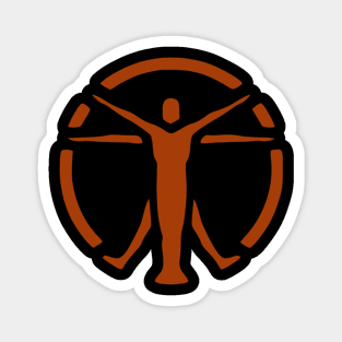 The Institute orange logo Fallout 4 Magnet