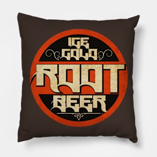 Vintage Root Beer Pillow