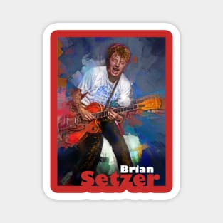 Brian Setzer Magnet