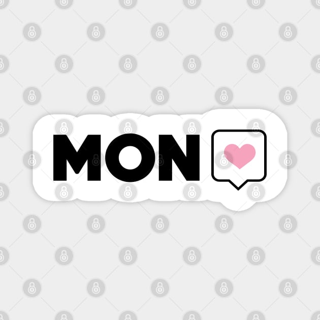 Call me Mon Mon Magnet by whatyouareisbeautiful