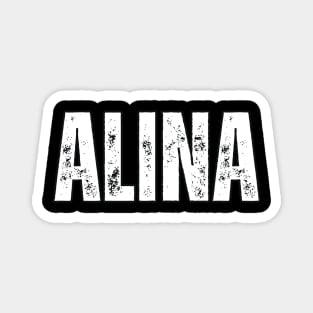 Alina Name Gift Birthday Holiday Anniversary Magnet