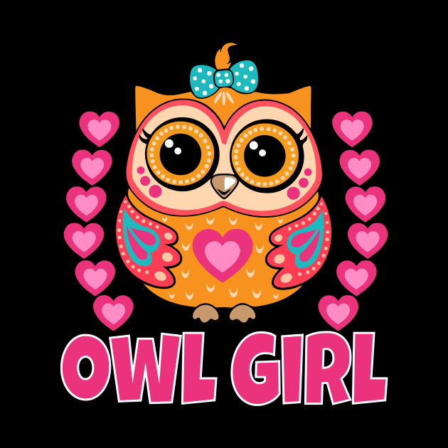 Cute Owl Girl by Work Memes