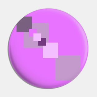 Purple squares Pin