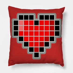 Pixel Heart - Plus One Life Pillow