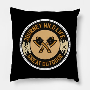 Journey Wild Life - Great Outdoor Pillow