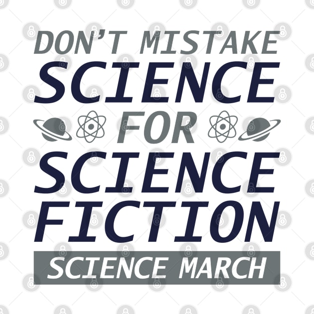 Don't Mistake Science by VectorPlanet