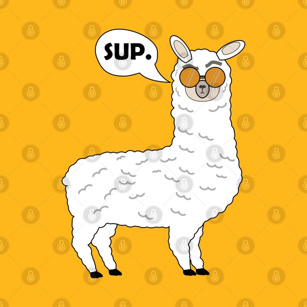 Sup llama by monkeywizzzard