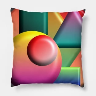 The shape of life Pillow