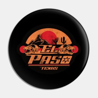 El Paso Texas Sign Pin