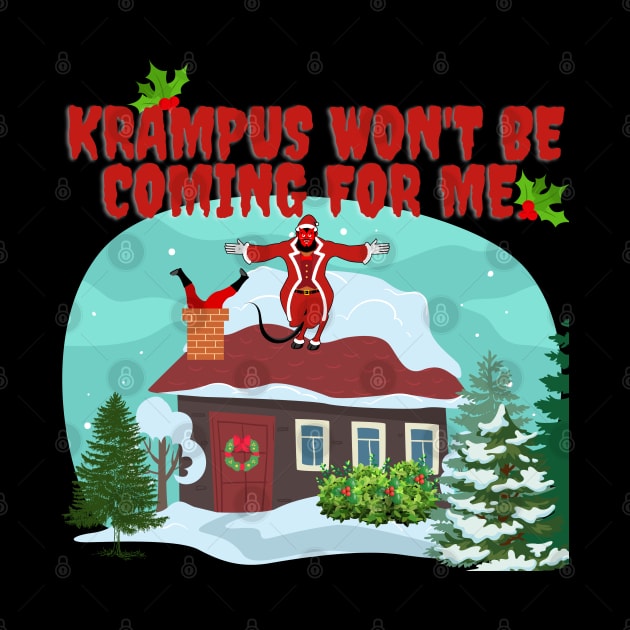 Krampus on the Rooftop by EmoteYourself