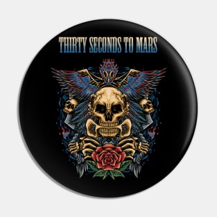 THIRTY AND MARS BAND Pin