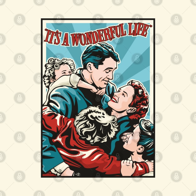 It's A Wonderful Life by Jamie Lee Art