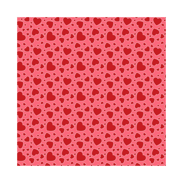 Valentine's Hearts Pattern by cottoncanvas