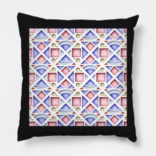 3d Geometric Pattern Pillow