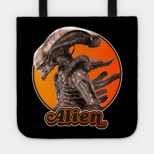 Retro Alien Xenomorph Tribute Tote