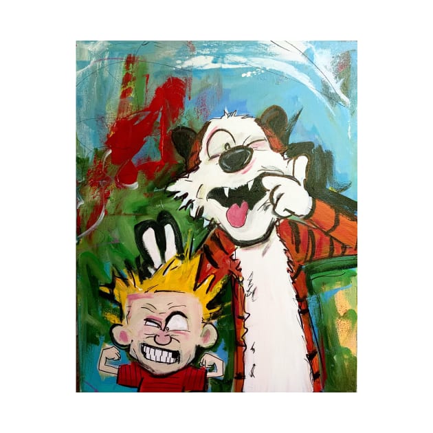 Calvin & Hobbes by Anthony Statham