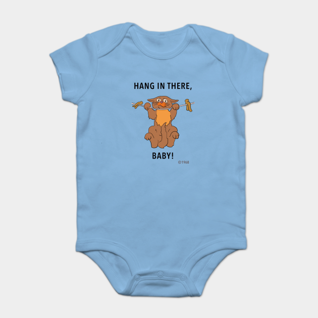 Hang In There Baby Simpsons Onesie Teepublic