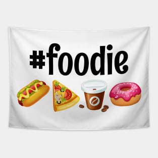 Foodie Funny food lover Gift Idea Tapestry