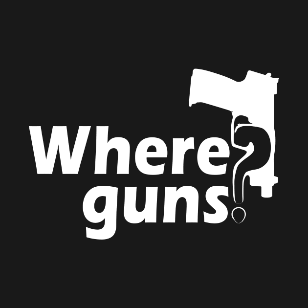 Where Guns? White by ScaarAT