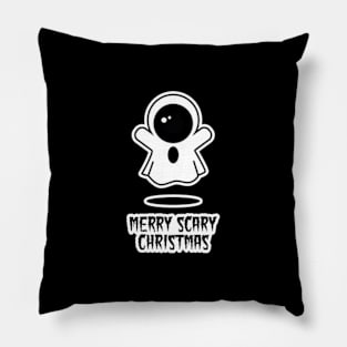 Merry Scary X-mas Pillow