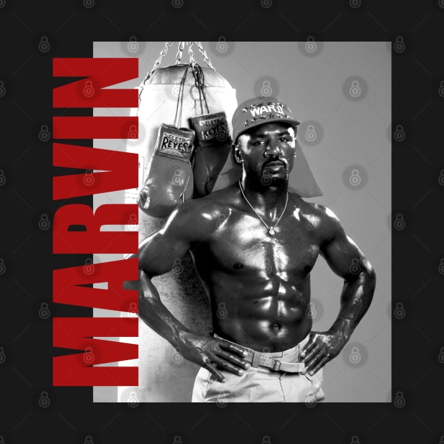 Marvin Hagler // Marvin Hagler Retro Aesthetic Fan Art // 80s by RocketRockers66