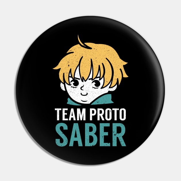 Team Proto Saber Pin by merch.x.wear