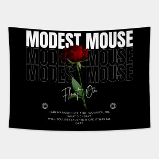 Modest Mouse // Flower Tapestry