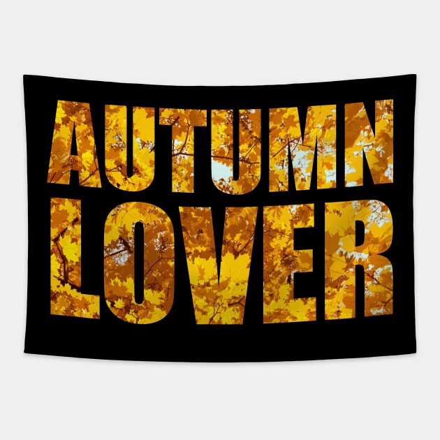 Autumn Lover Tapestry by nickbeta