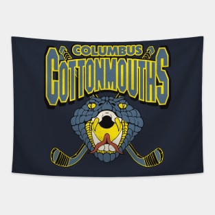 Defunct Columbus Cottonmouths Hockey Team Tapestry