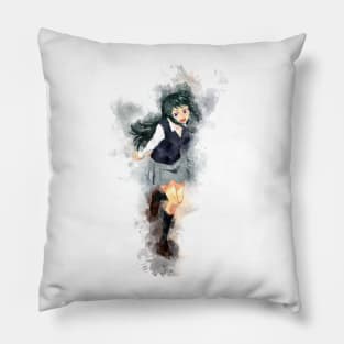 Kyou - Shikimori's Not Just a Cutie (Watercolor) Pillow