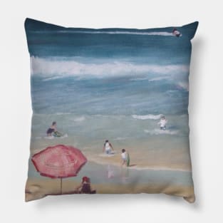 'Back At The Umbrella' Pillow