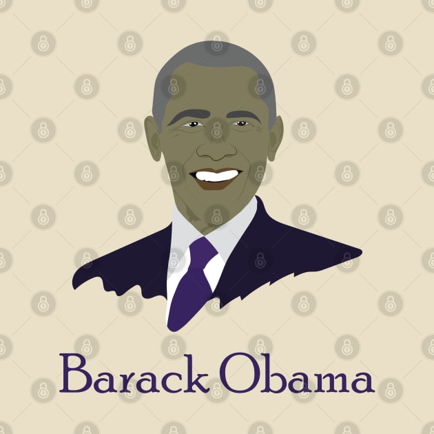 Barack Obama illustration by aleo