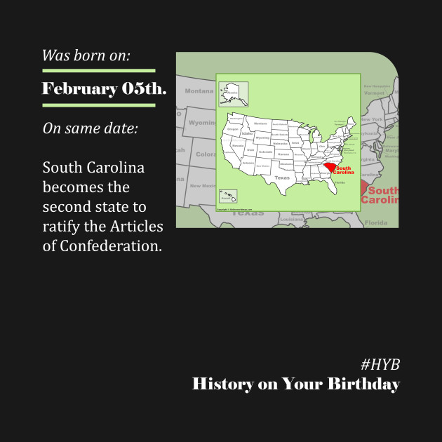 February 05th by HYB - History on Your Birthday