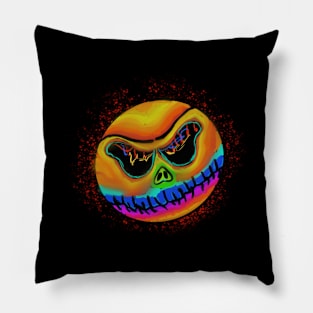 Angry Ball Face Pillow